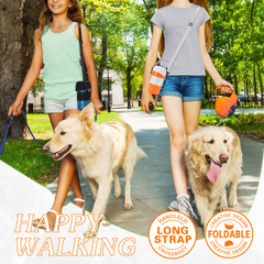 28oz Portable Dog Water Bottle Dispenser-3Gen-Orange