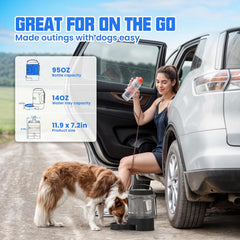 95OZ Large Dog Travel Water Bottle